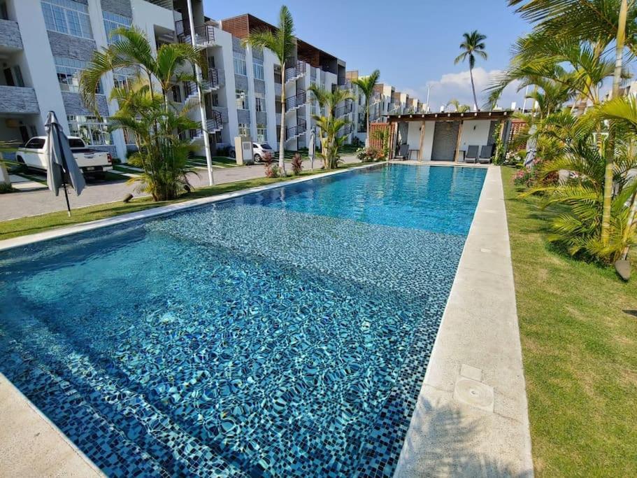شقة Departamento Con Alberca مانزانيلو المظهر الخارجي الصورة